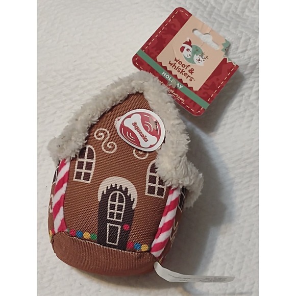 Woof and Whiskers dog squeaky play toy new with tag - Picture 1 of 3